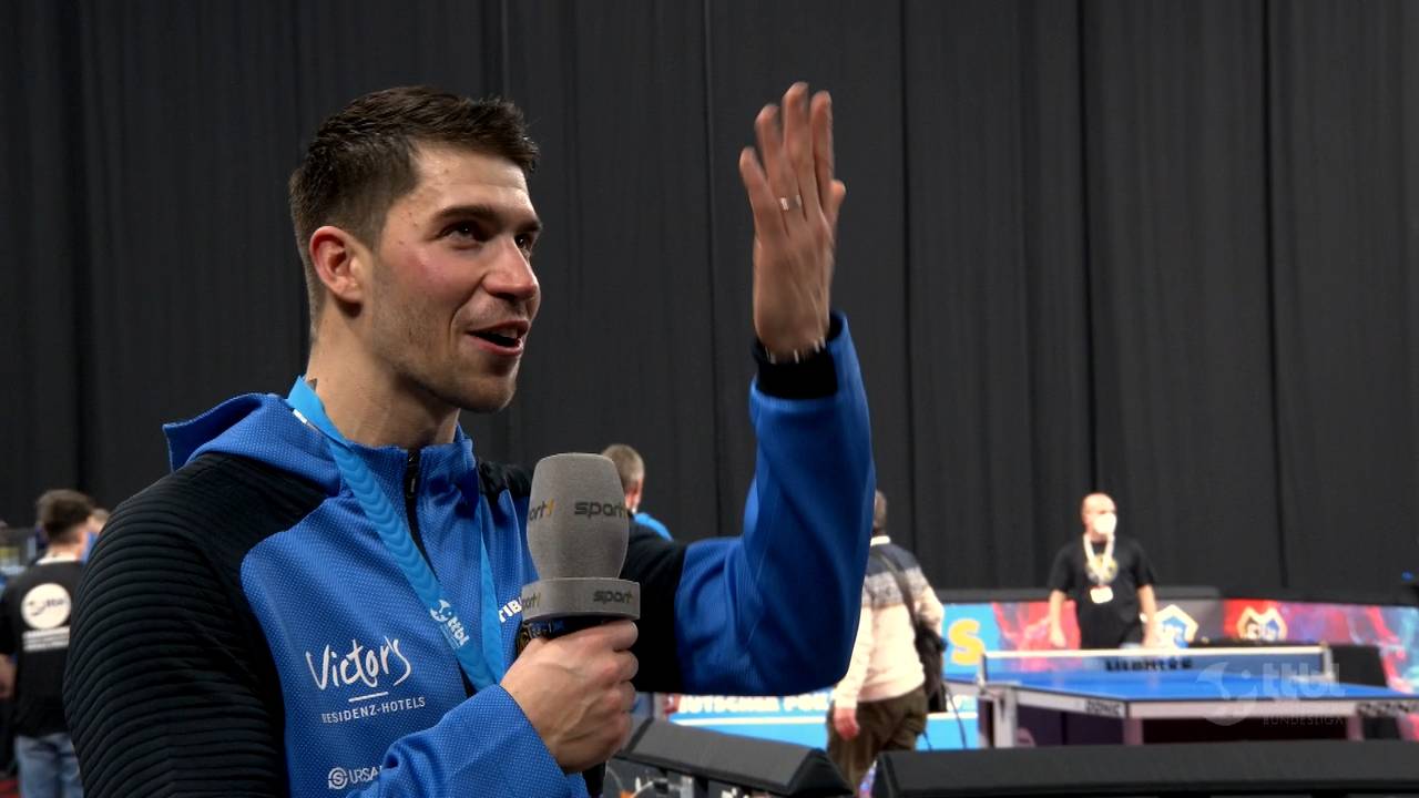 Tischtennis-Pokal: Patrick Franziska über Saarbrücken-Sieg vs. Düsseldorf