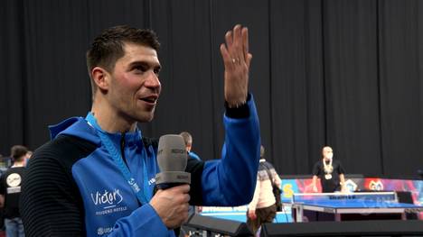 Patrick Franziska macht mit seinem Sieg gegen Anton Källberg Saarbrückens Pokal-Triumph über Düsseldorf klar. Der Olympia-Silbermedaillen-Gewinner verrät, wie jetzt gefeiert wird.