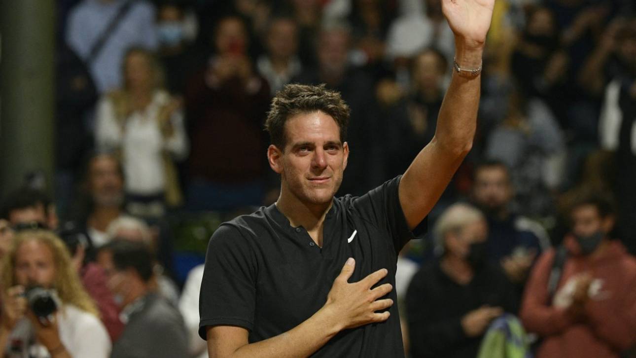 Tränen, Gänsehaut: Del Potro hört auf