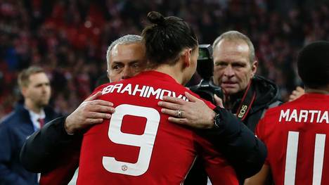 Jose Mourinho und Zlatan Ibrahimovic sind seit vergangener Saison bei Manchester United