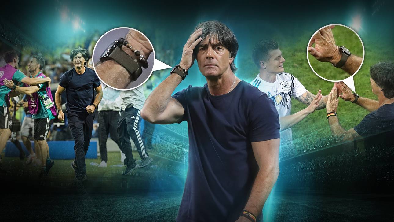 Vor Tor: Löw nahm Glücksbringer ab