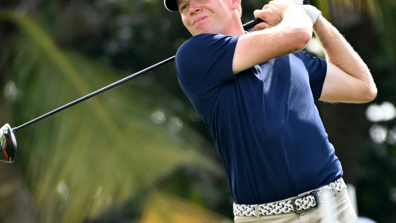 Golf: Knappe übernimmt Führung