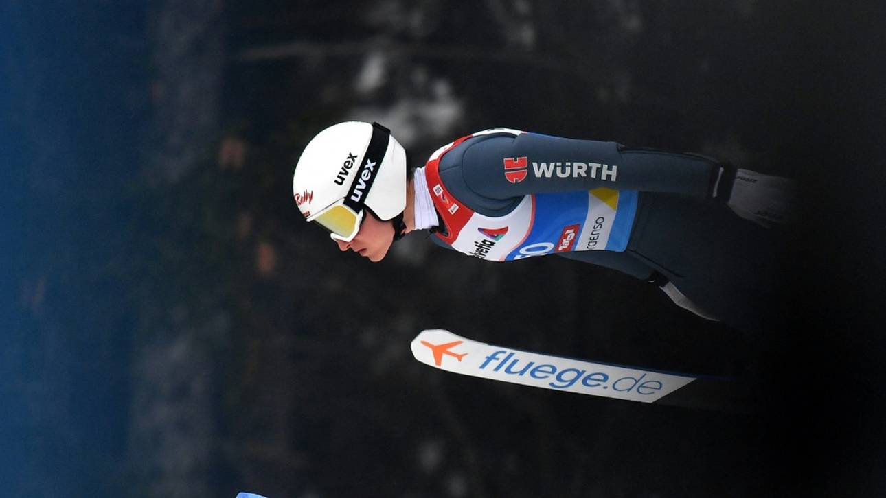 Faißt Dritter nach dem Springen