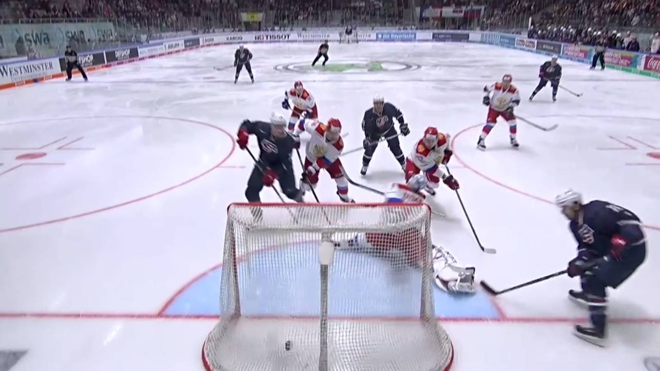 Russland dreht Spiel gegen USA