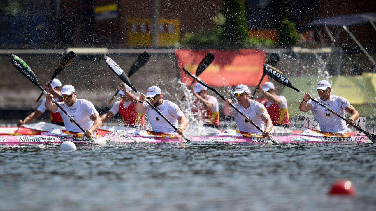 Kajak-Vierer erreicht WM-Finale