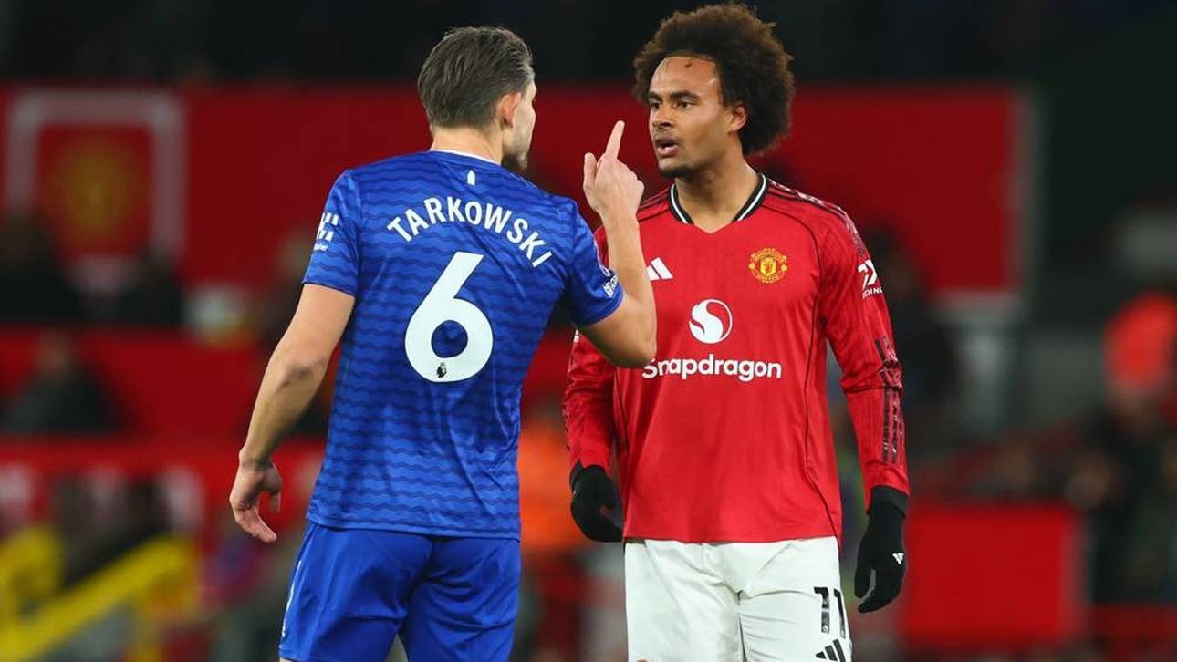 Manchester United patzte gegen den FC Everton