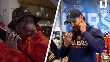 Eishockey-Superstar Leon Draisaitl und Skispringerin Katharina Schmid werden bei der Olympia-Eröffnungsfeier die deutsche Fahne tragen. Beide reagieren überwältigt.