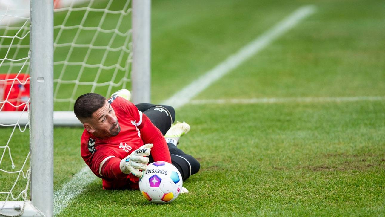 Keeper meldet sich nach Schock