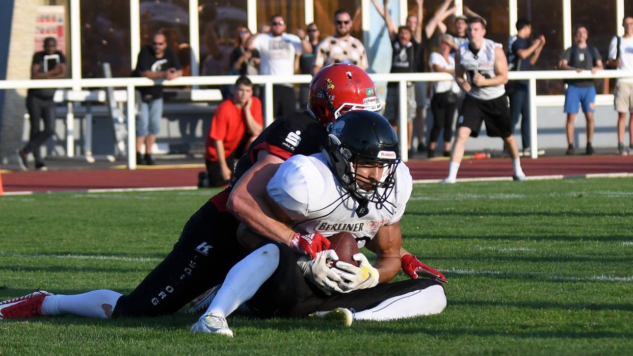 Jason Harris machte den entscheidenden Touchdown für die Berlin Rebels