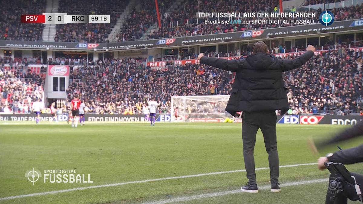 Eindhoven gewinnt Pflichtaufgabe und bleibt an Ajax dran