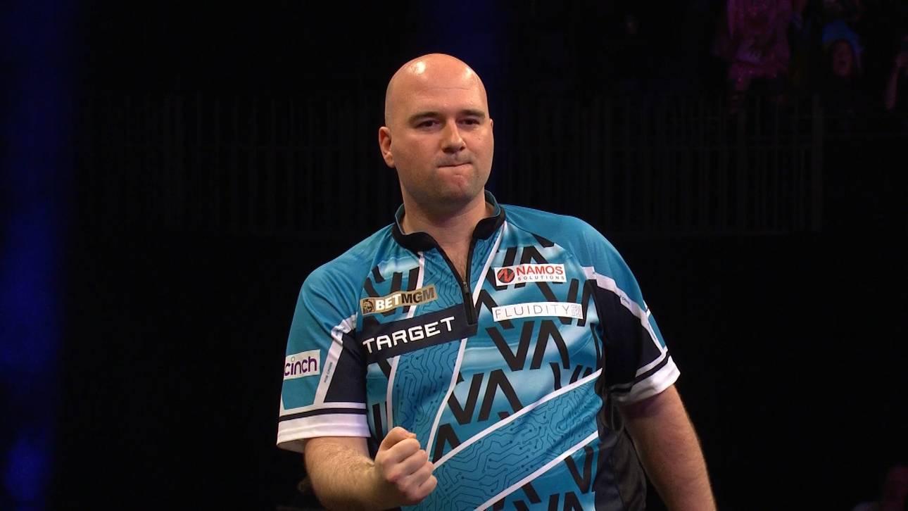 Rob Cross wirft den zweiten 9-Darter des Abends