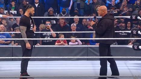 Die lebende Wrestling-Legende Bill Goldberg hat noch nicht genug: Bei WWE Friday Night SmackDown kehrt der Altstar zurück - und greift nach dem Titel von Roman Reigns.