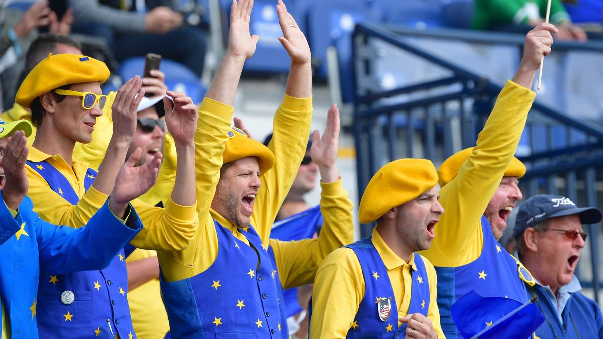 Aber auch die Unterstützung europäischen Fans ist großartig. Insgesamt bejubeln 60.000 Zuschauer die Spieler entlang des Kurses
