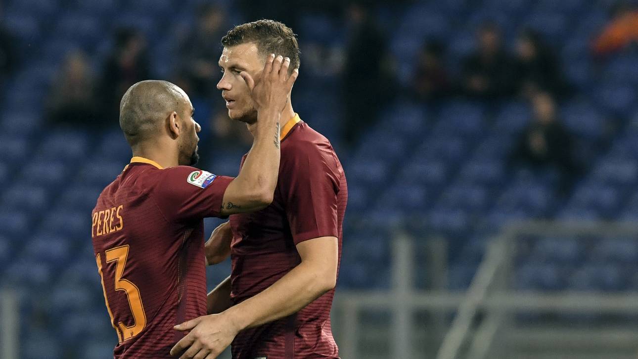 Dzekos Doppelpack lässt Roma jubeln