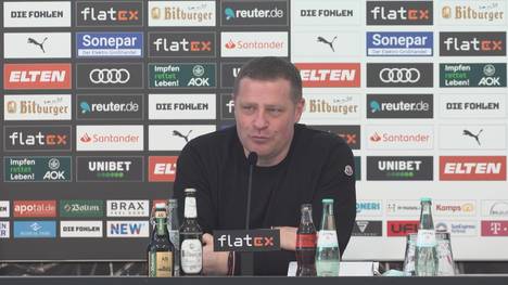 Max Eberl spricht auf seiner letzten Pressekonferenz als Sportdirektor der Fohlen über seine bevorstehende Auszeit und Pläne. 