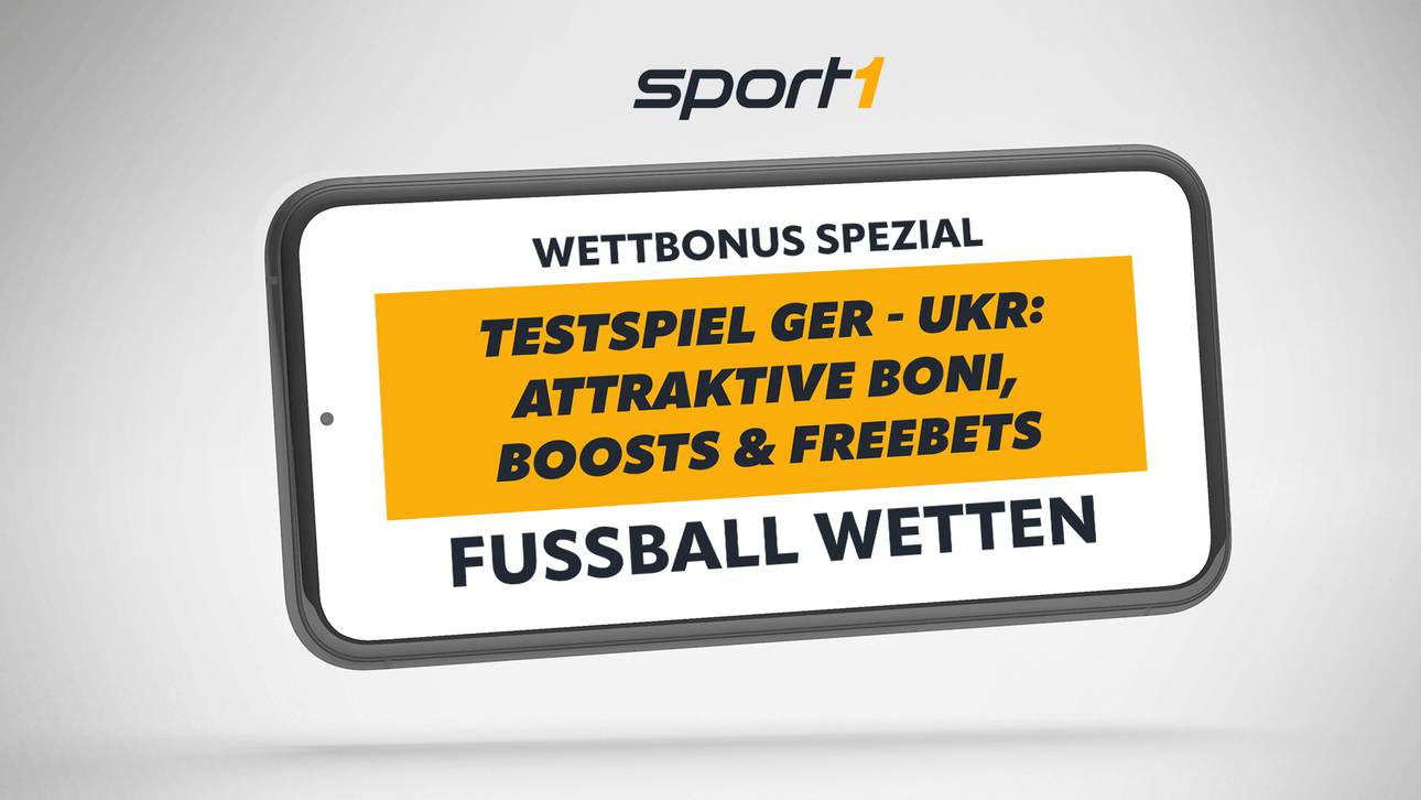 Testspiel Deutschland – Ukraine: Gratiswetten & Bonusangebote