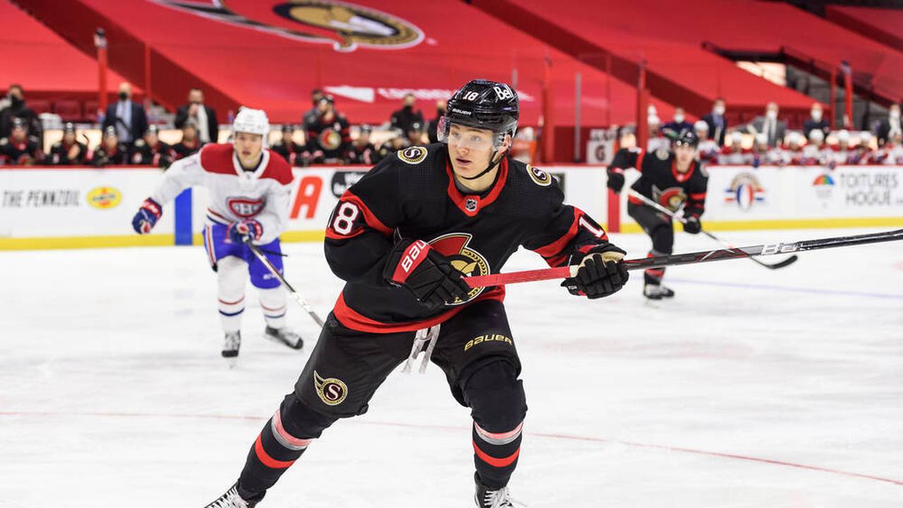 NHL: Rookie Tim Stützle feiert Sieg mit Ottawa Senators