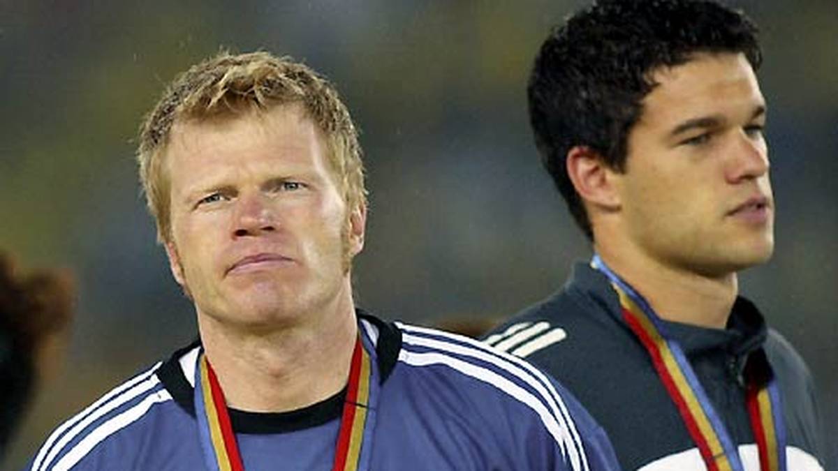 Das vierte Mal nur Zweiter im Jahr 2002: Ballack verpasst den Titel trotz einer starken Leistung bei der WM