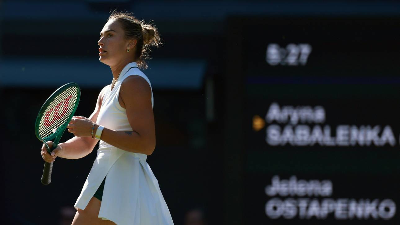Sabalenka meistert wichtige Hürde