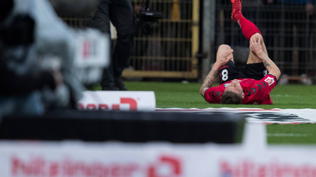 Bänderriss bei Freiburger Frantz