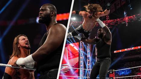 Omos ließ AJ Styles bei WWE RAW buchstäblich fallen