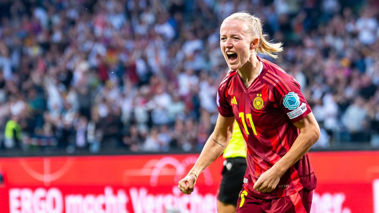 Lea Schüller hatte allen Grund zum Jubeln