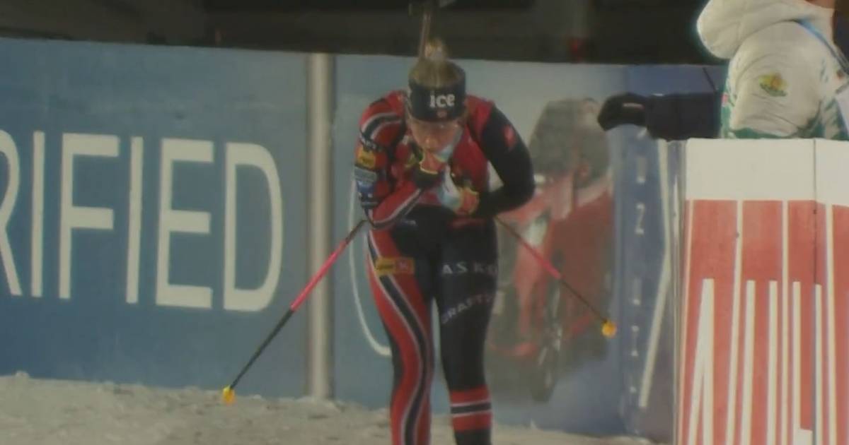 Immediate Departure! Shocking Images of Biathlon Star