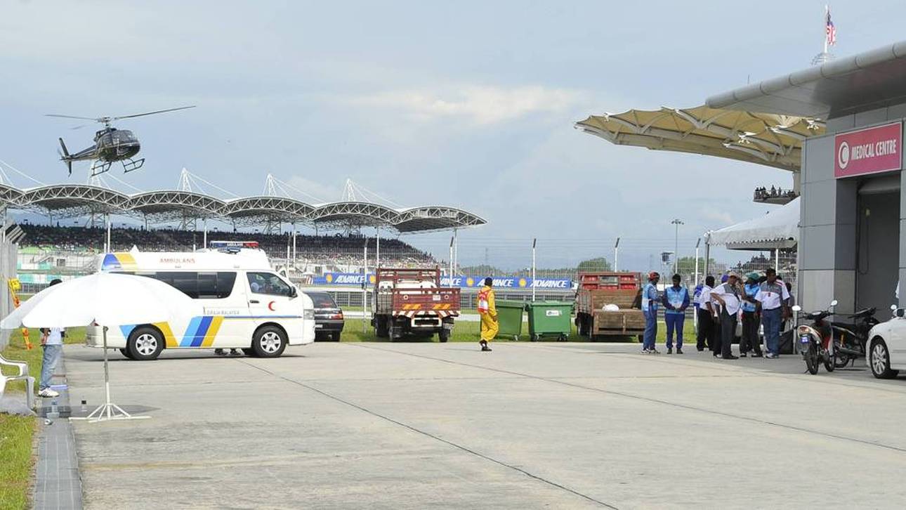 Für Marco Simoncelli kam in Sepang jede Hilfe zu spät
