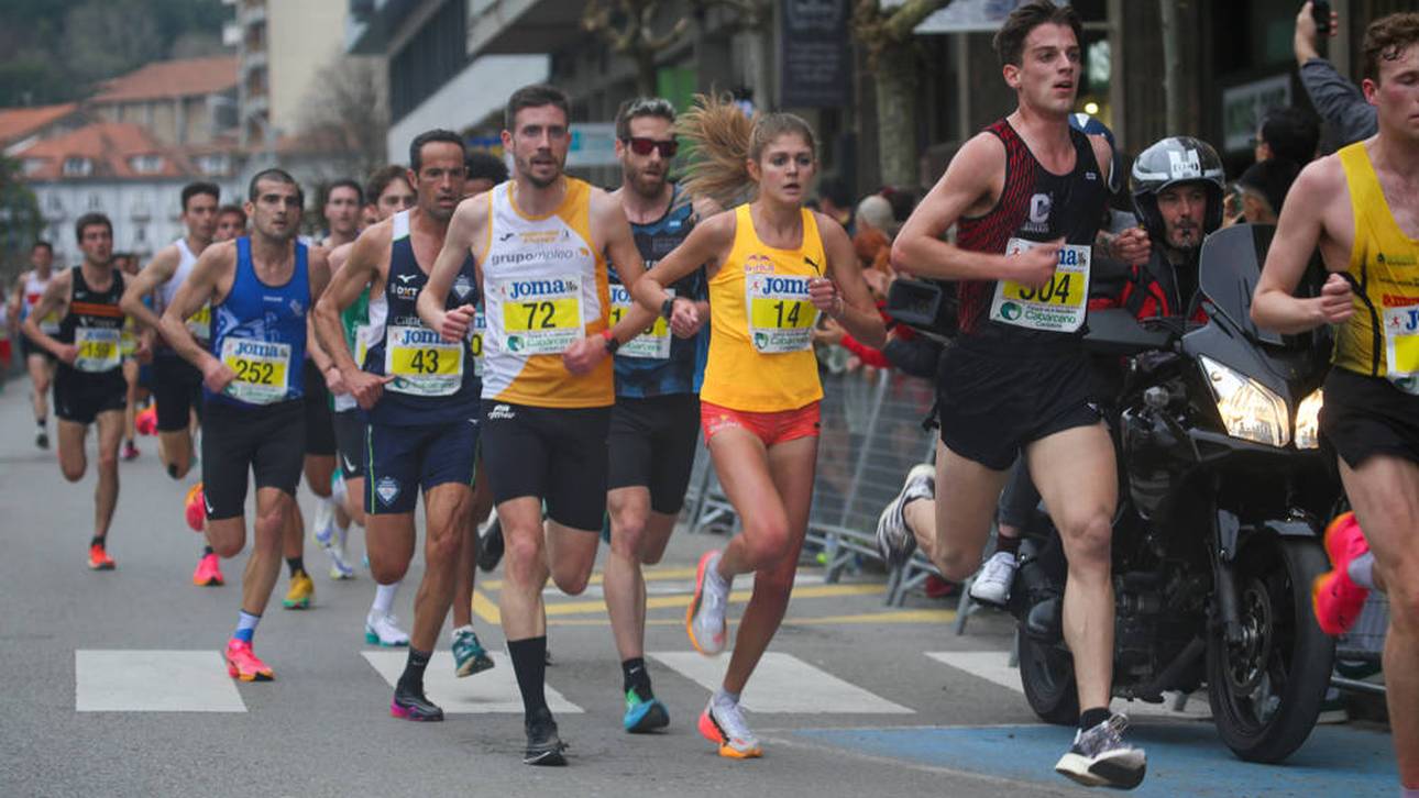 Konstanze Klosterhalfen brach am Ende des Rennens ein