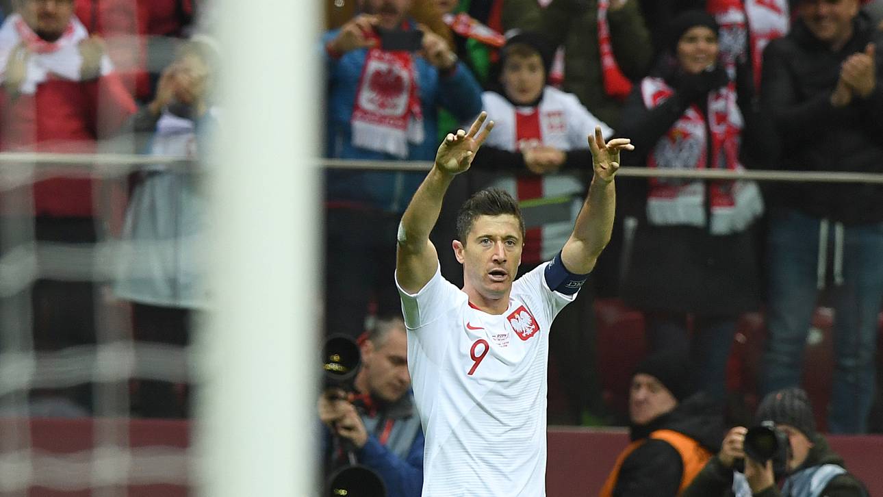 EM-Quali: Lewandowski erlöst Polen