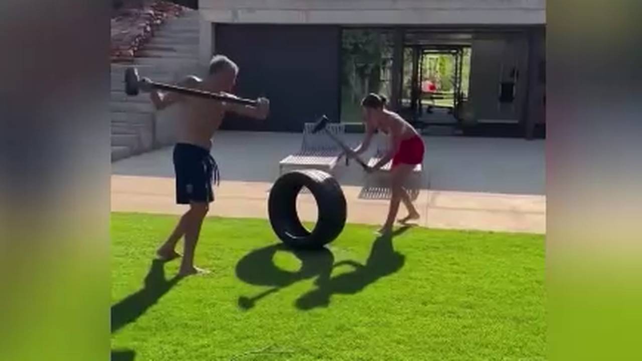 Was macht Luis Enrique denn da?