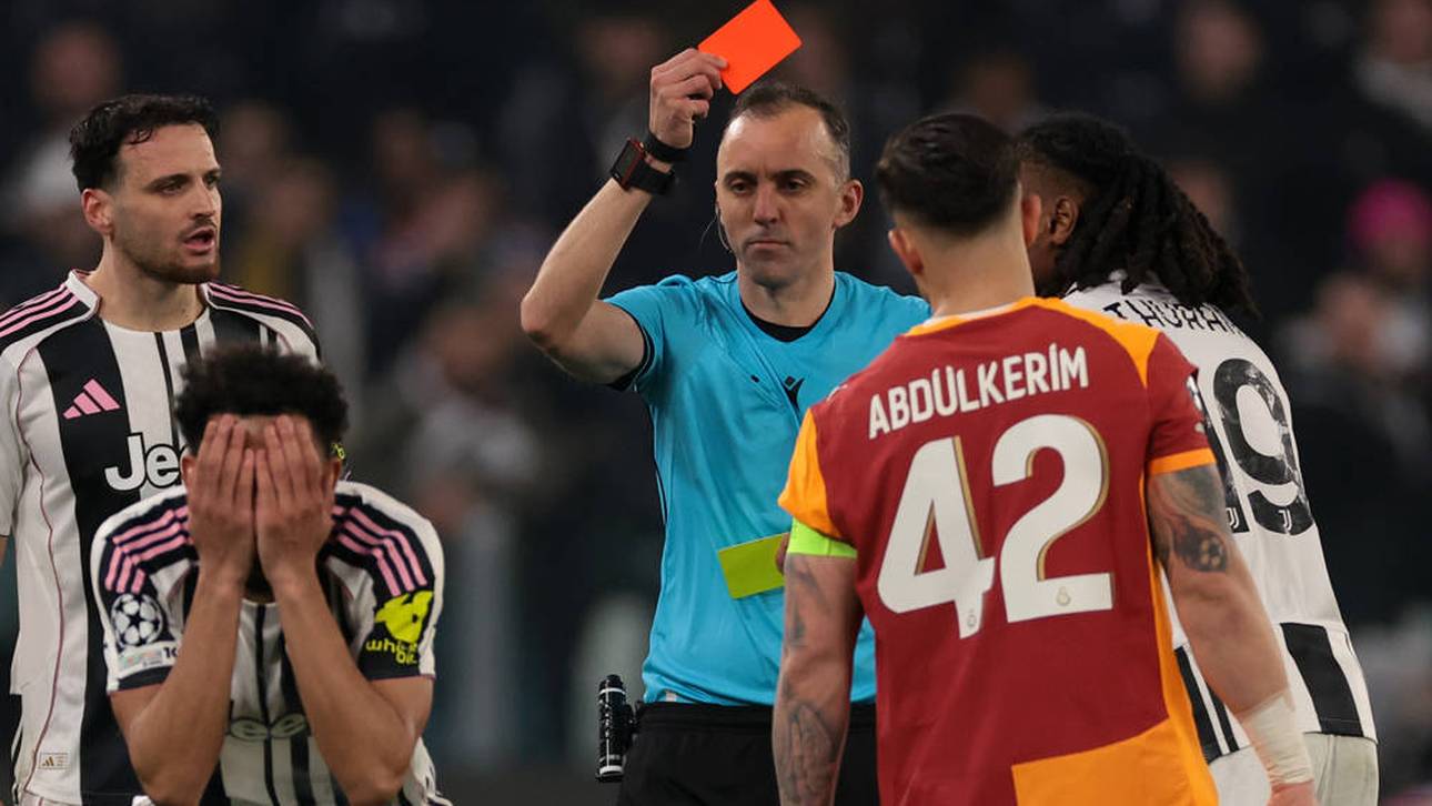 „Absurd“: Juve wütet nach Rot