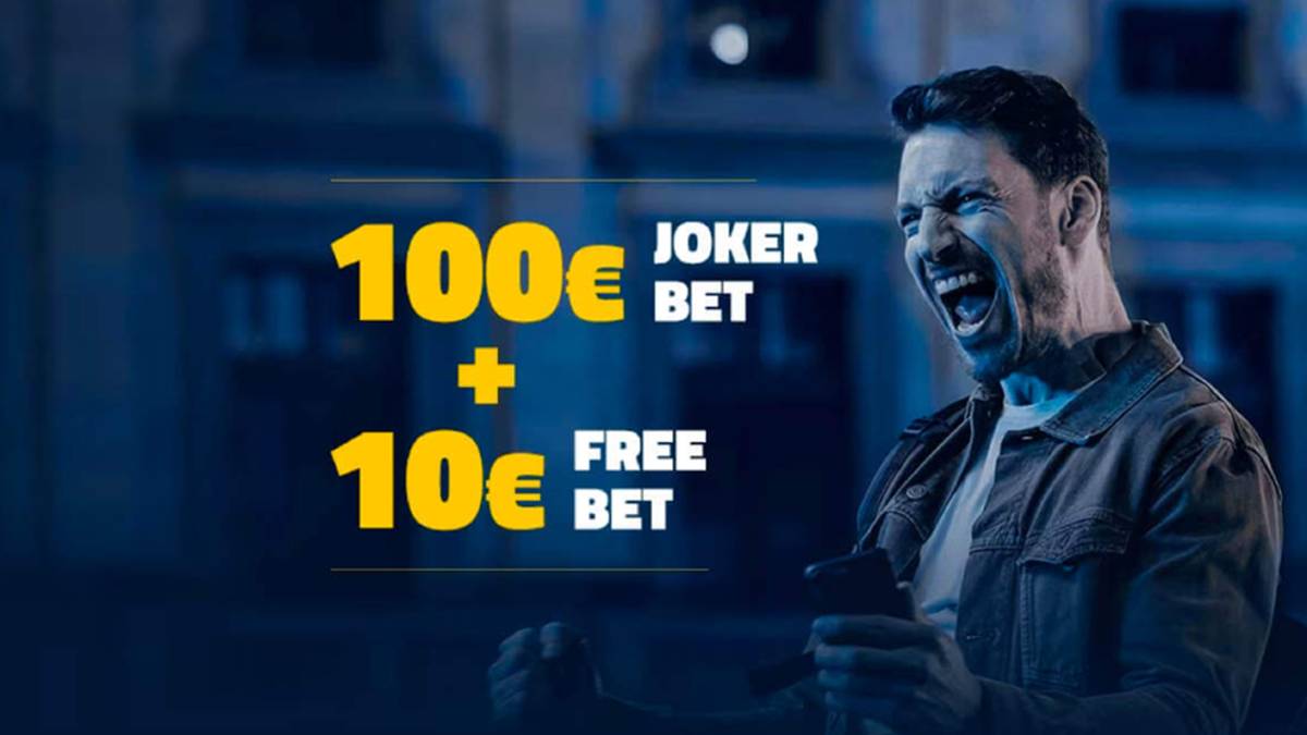 AdmiralBet bietet Neukunden sowohl eine 100€ JokerBet als auch eine 10€ Freebet an.