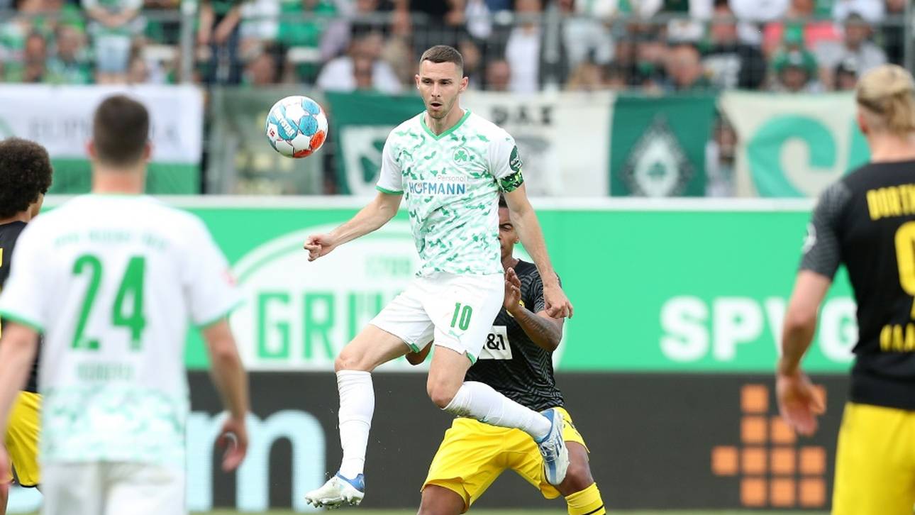 Rote Laterne abgegeben: Fürth 20 Spiele in Folge ohne Sieg