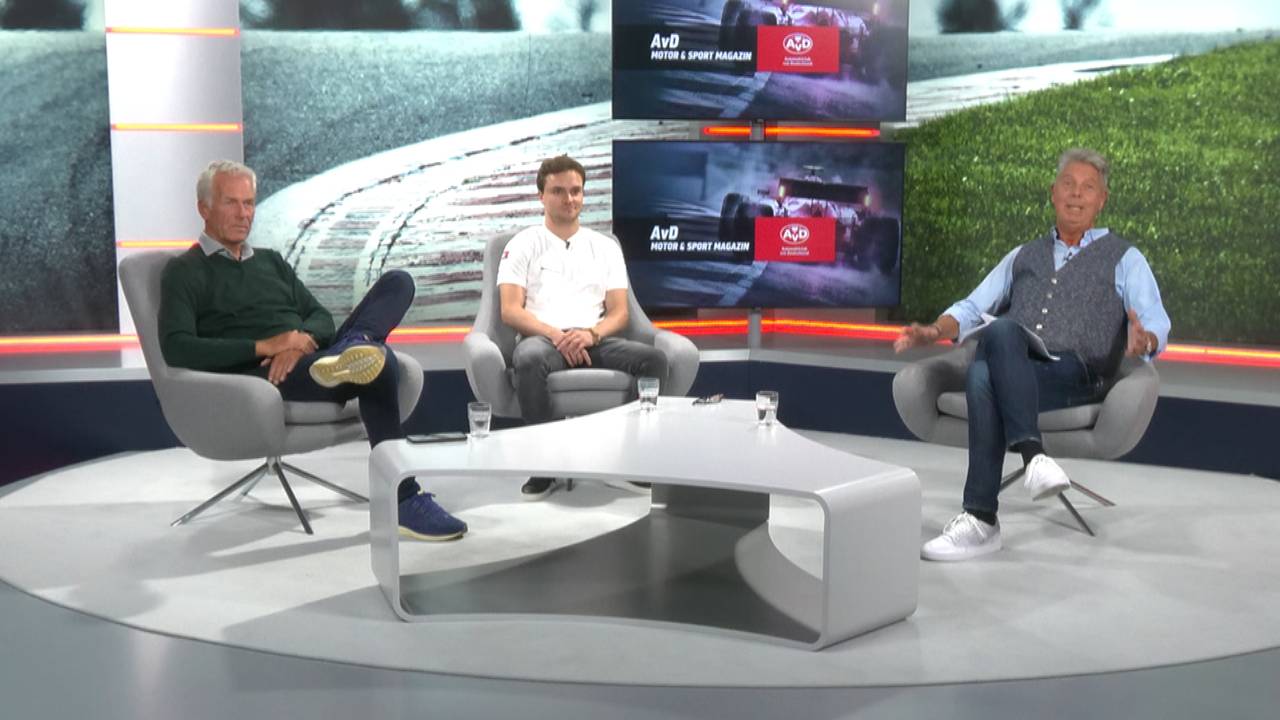 Das AvD Motor & Sport Magazin vom 26.09.2021 mit Lucas Auer und Christian Danner