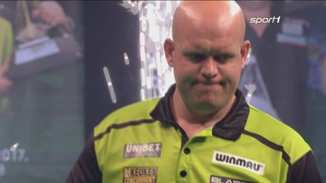 Michael van Gerwen muss in der Judgement Night in Milton Keynes die zweite Niederlage hinnehmen. Gegen Jonny Clayton ist der Niederländer an diesem Abend chancenlos. 