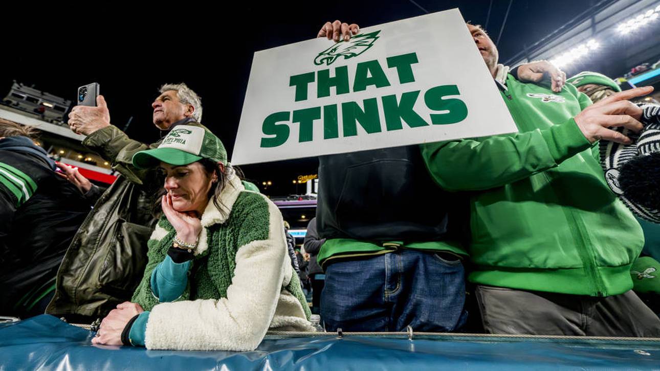 Die Fans der Eagles waren enttäuscht