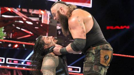 Braun Strowman attackierte bei WWE Monday Night RAW Roman Reigns und Seth Rollins
