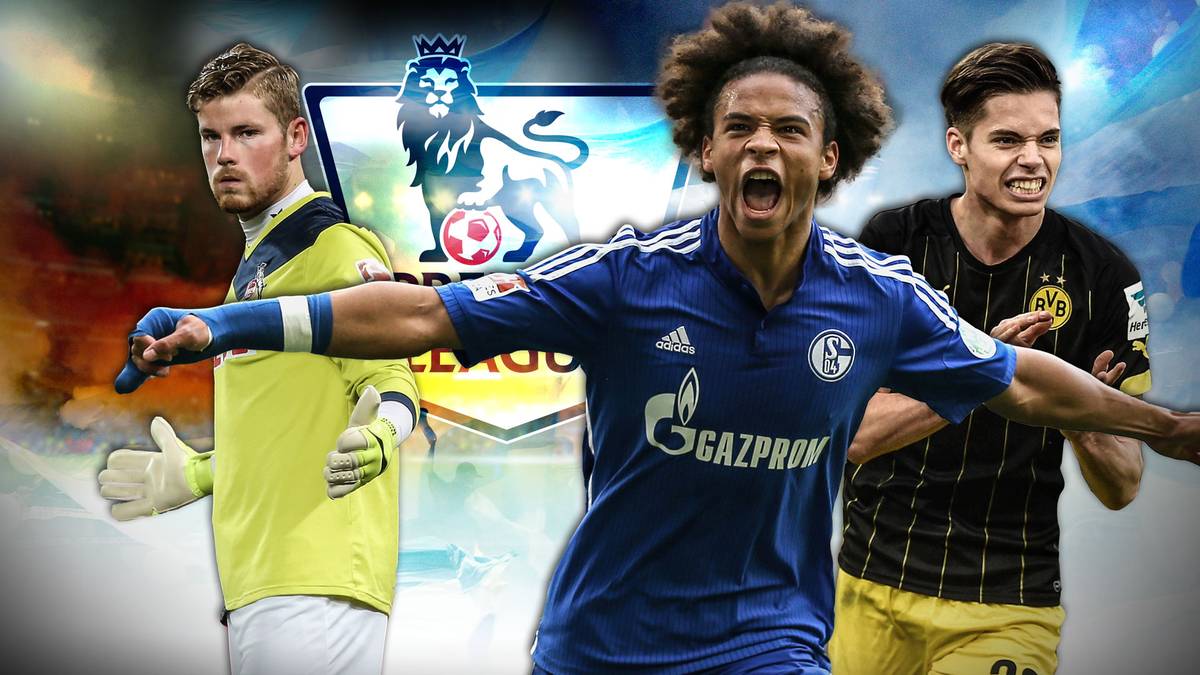 Leroy Sane ist auf der Insel heiß begehrt. Das dürfte niemandem entgangen sein. Doch nicht nur der junge Schalker steht im Blickfeld finanzkräftiger englischer Klubs. Auch Dortmunds Julian Weigl und Kölns Timo Horn werden dem Vernehmen nach intensiv beobachtet. Neben den jungen deutschen Shootingstars stehen indes auch etablierte Bundesligaspieler auf den Einkaufslisten der englischen Teammamanger. SPORT1 zeigt, wer wohl ins Visier der englischen Vereine geraten ist
