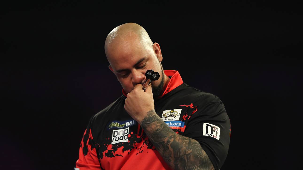 Darts-WM: Petersens trauriger Kampf