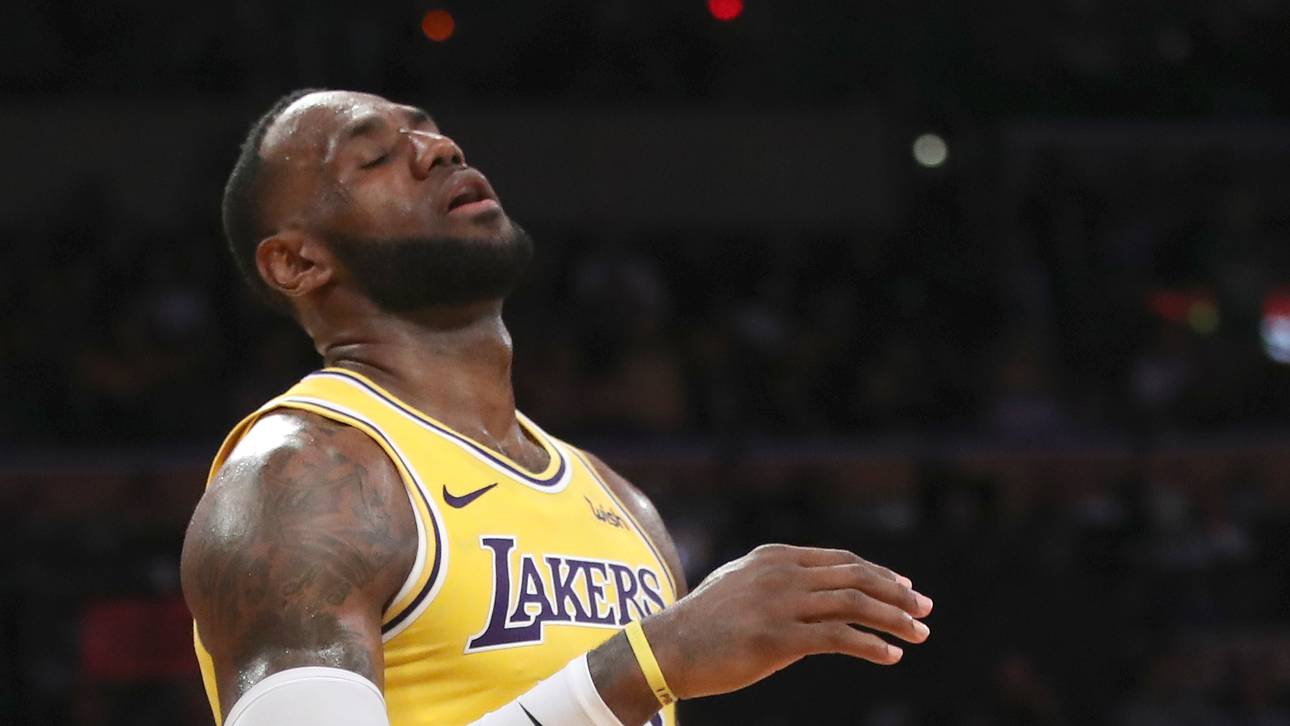 LeBrons Lakers setzen Serie fort