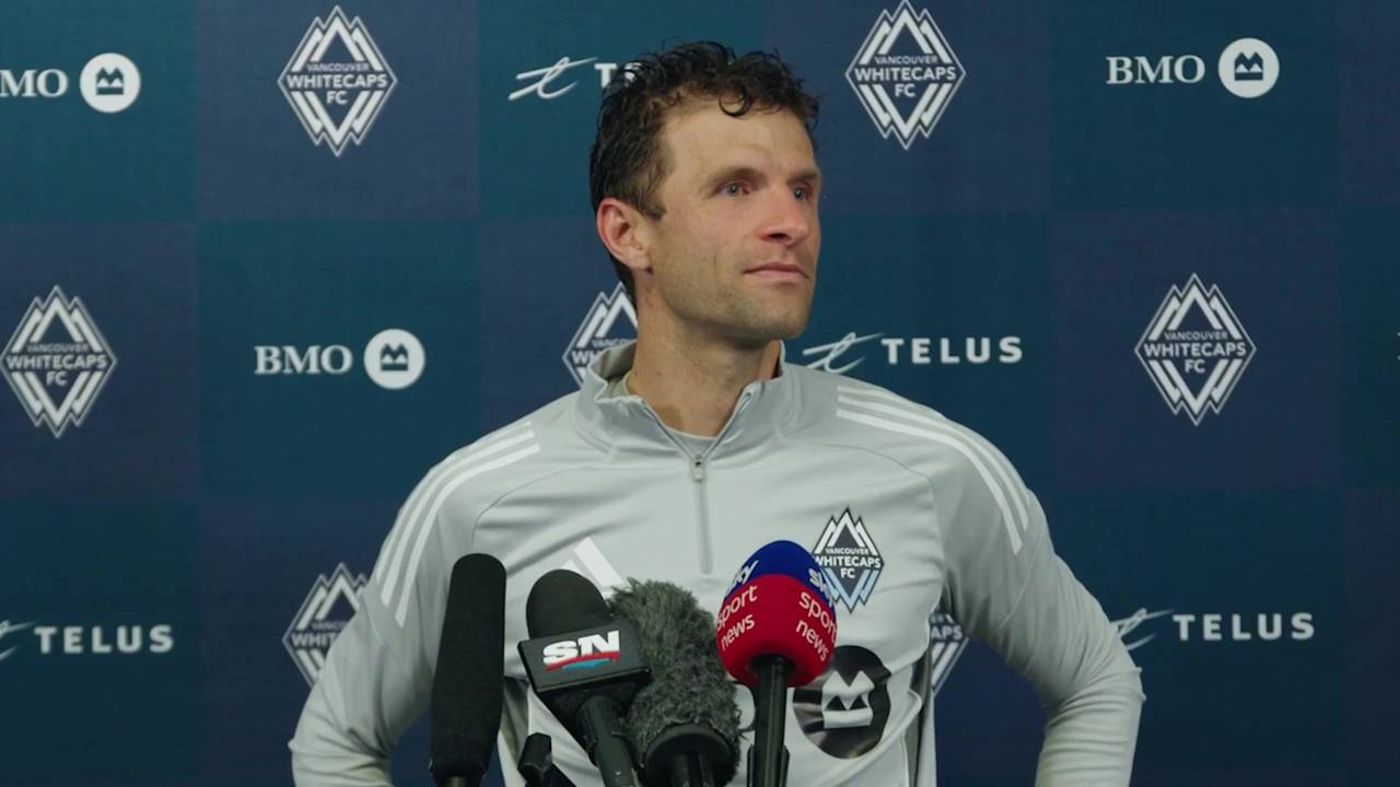 Müller gibt Einblicke in sein erstes Training in Vancouver