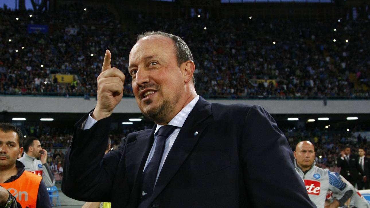 Benitez im Anflug nach Madrid