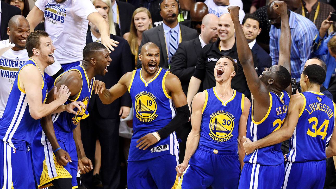 Warriors feiern historischen Titel