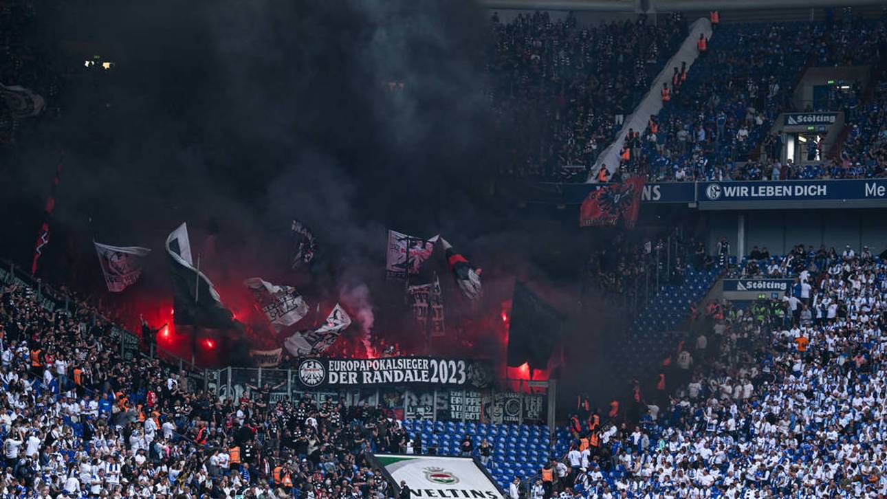 Eintracht-Fans sorgen für Ärger
