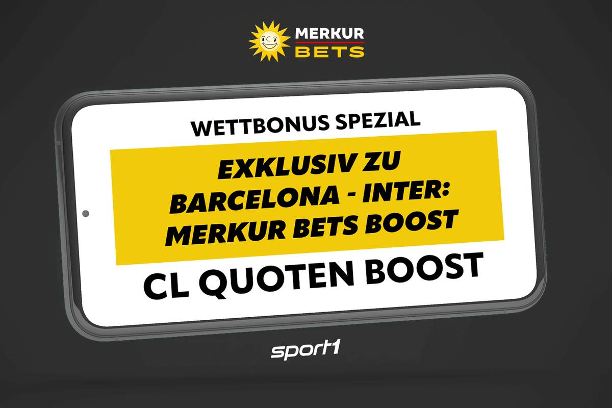 Champions League Barca - Inter: Bonus & Quotenboost bei Merkur Bets 