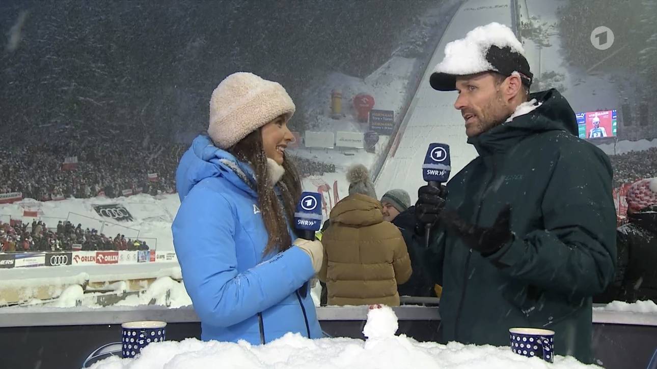 Kuriose Szenen um Hannawald und Wagner