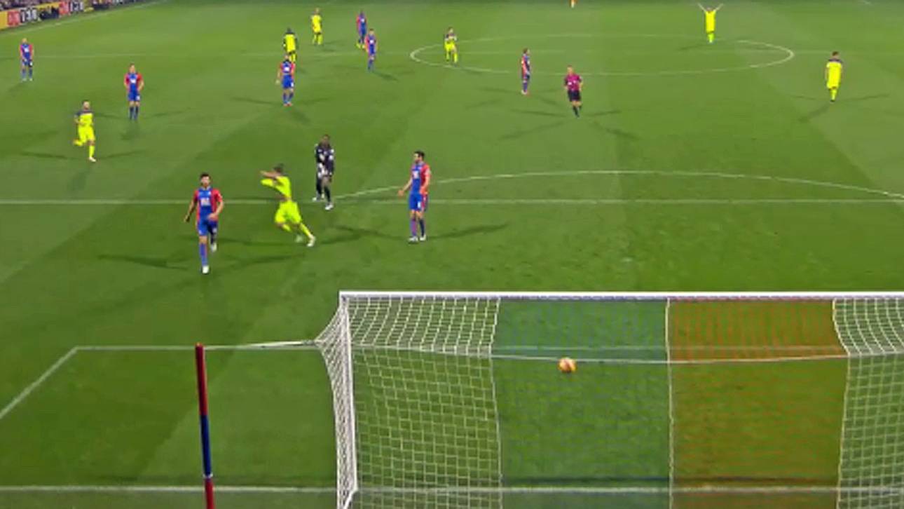 Video: Reds fertigen Crystal Palace ab