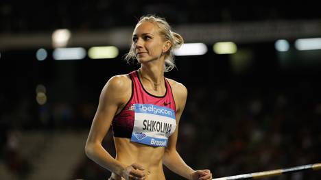 Leichtathletik: Russische Leichtathleten bleiben gesperrt, Die Russin Swetlana Schkolina ist Weltmeisterin im Hochsprung