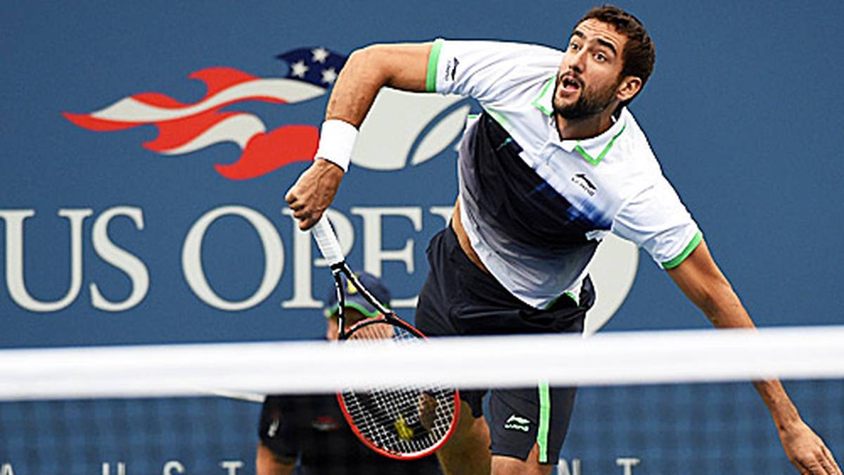 Nach knapp zwei Stunden verwandelt Cilic den Matchball zum 6:3 im dritten Durchgang